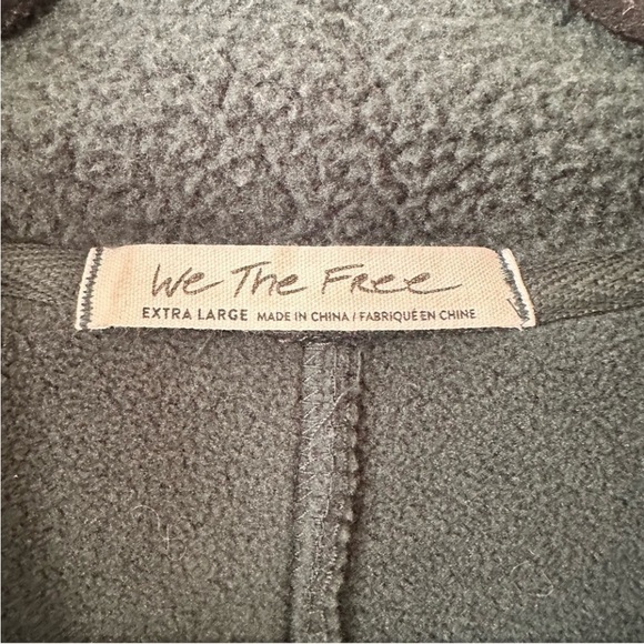 Free People- Shasta Cardigan Jacket In Deepest Spruce (Size:XL) - Picture 4 of 4